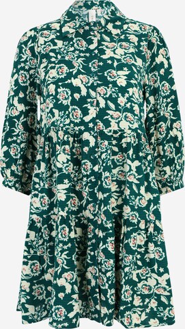 Y.A.S Petite Košilové šaty 'BIMLA' – zelená: přední strana