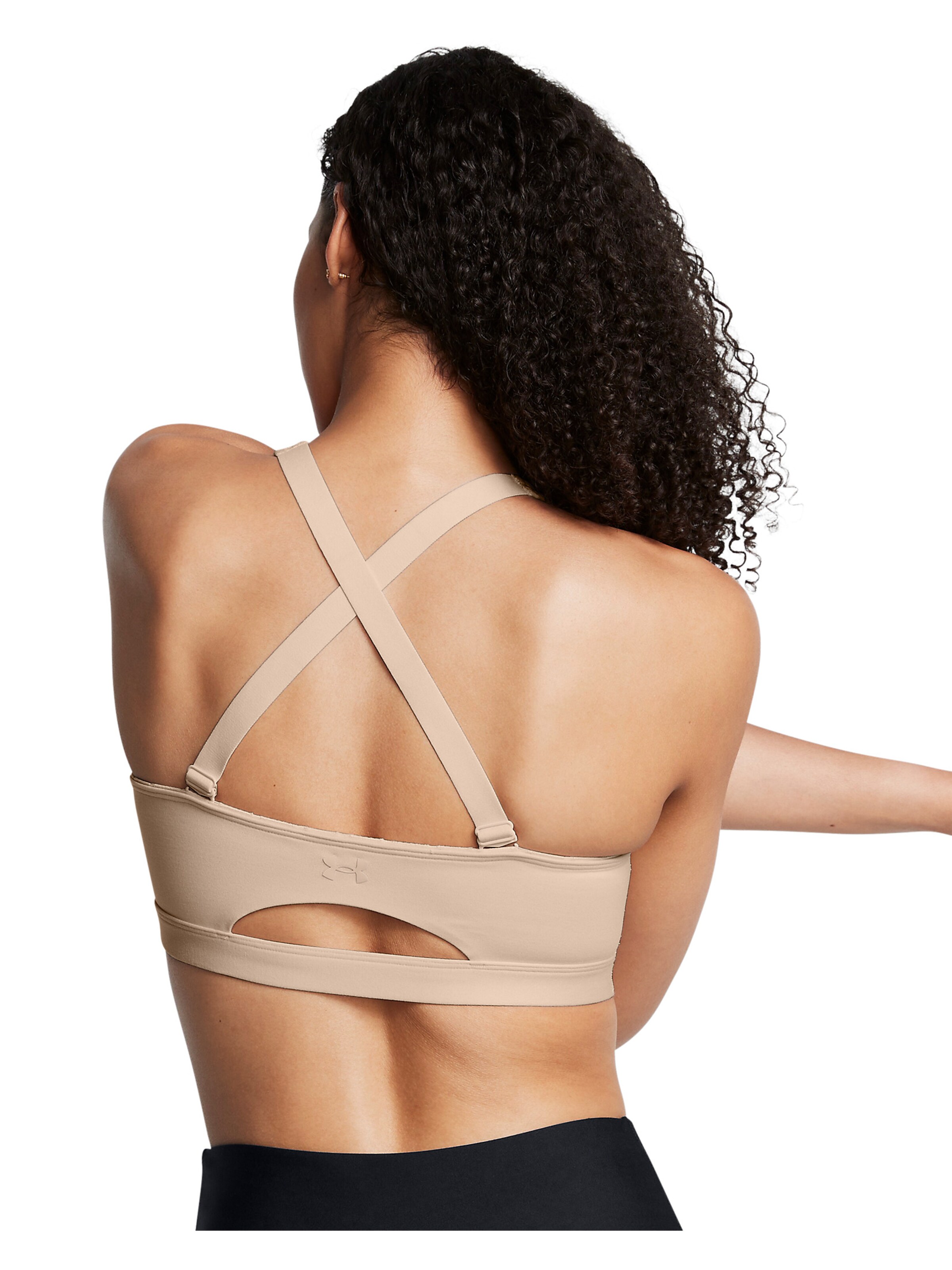 UNDER ARMOUR Bustier Sport bh 'Evolution' in Beige