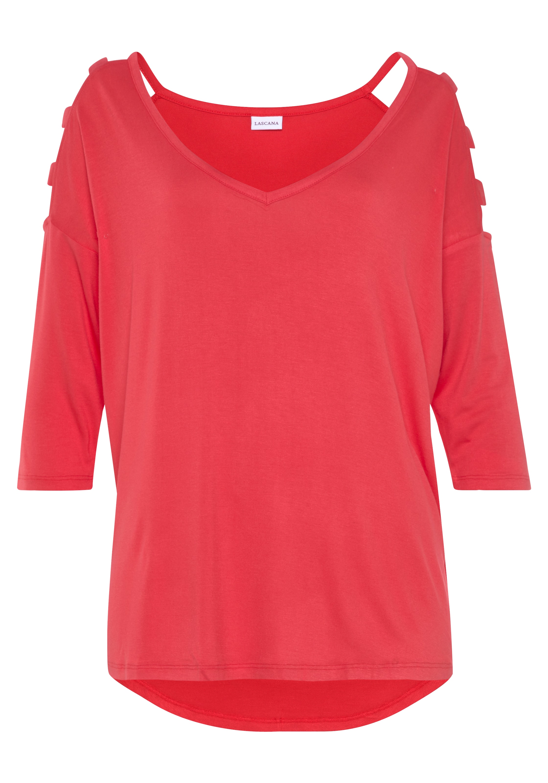 LASCANA Tričko – oranžová: přední strana
