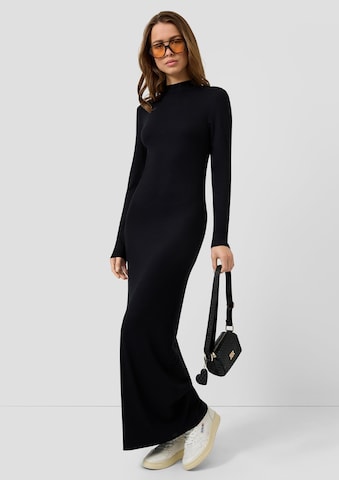 Robes en maille QS en noir