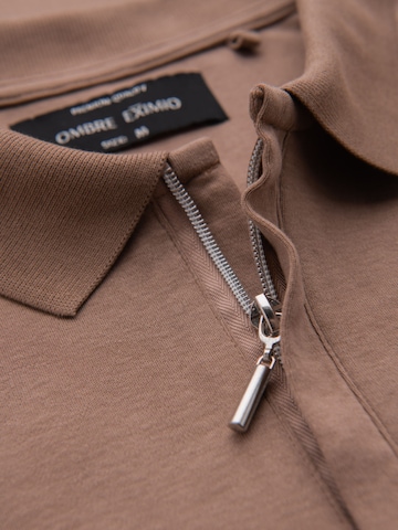 Ombre Shirt in Brown