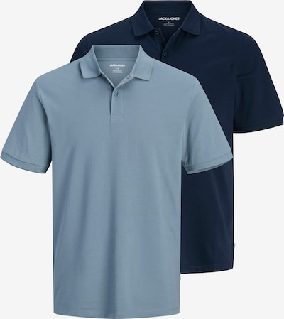 XS dydžio Marškinėliai 'JJKANE' iš JACK & JONES, spalva – tamsiai mėlyna / šviesiai mėlyna, Prekių apžvalga