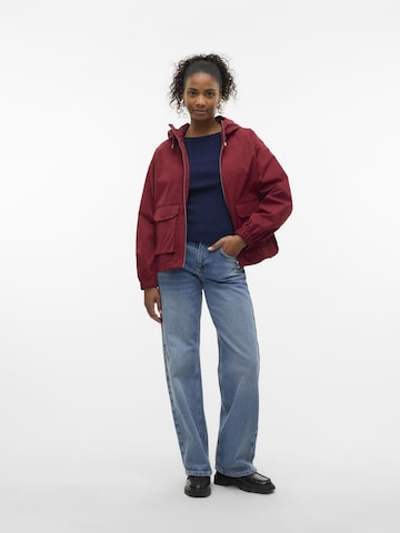 VERO MODA Between-season jacket 'ARYANN' in Red