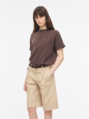 ROUGE EDIT T-Shirt in Braun: Vorderseite