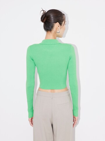 LeGer by Lena Gercke Knit Cardigan 'Lamya' in Green