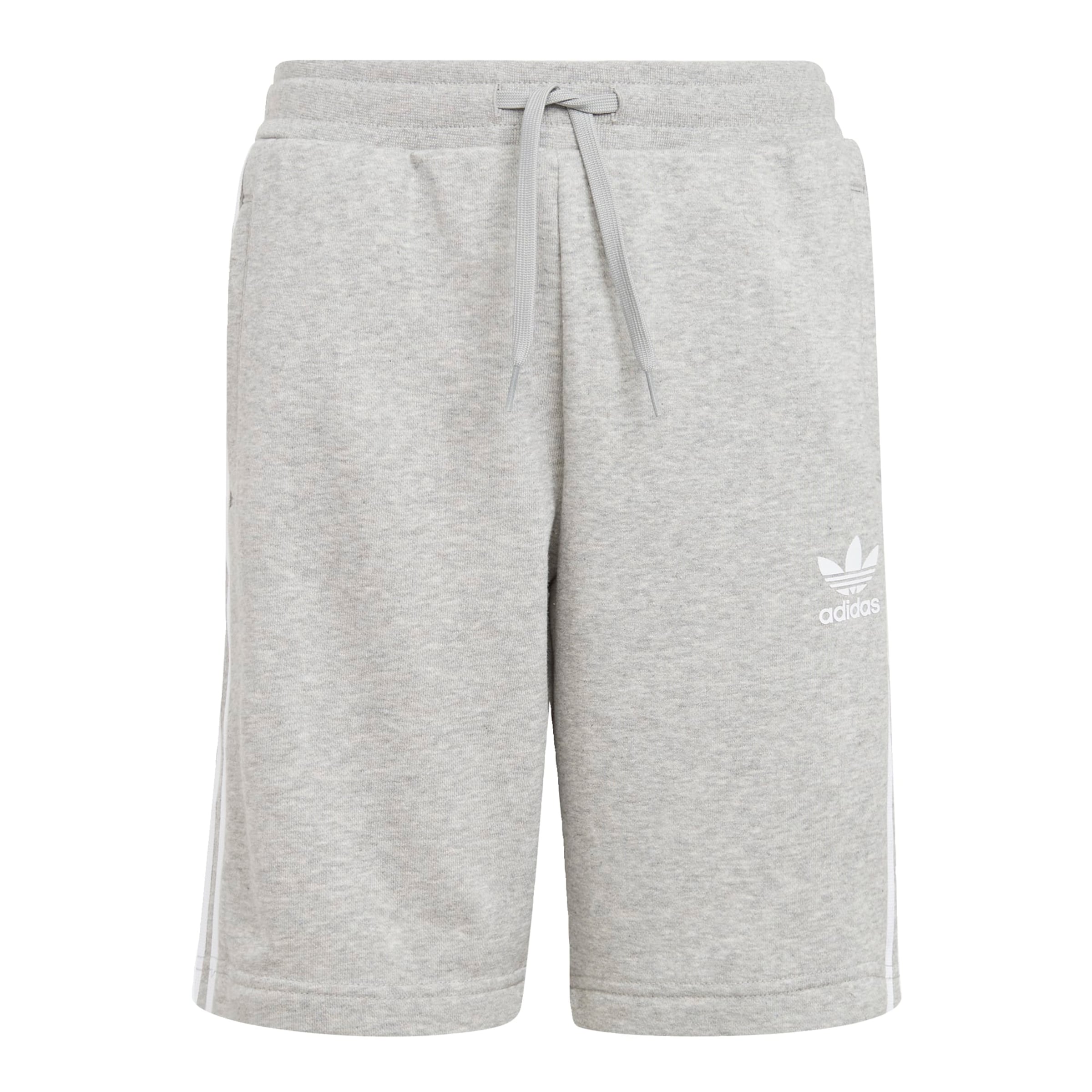 adidas fleece shorts grey