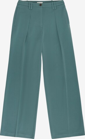 Pantalon à pince 'Lea' TOM TAILOR en vert : devant