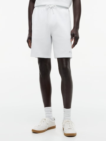 TOMMY HILFIGER Regular Broek 'Intechno' in Wit: voorkant