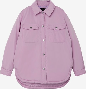 NAME IT Prehodna jakna 'Malika' | vijolična barva: sprednja stran