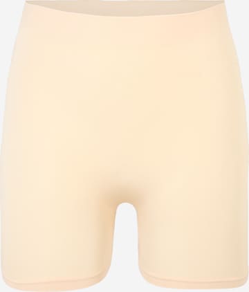ONLY Carmakoma Skinny Spodnie 'Ottilia' w kolorze beżowy: przód