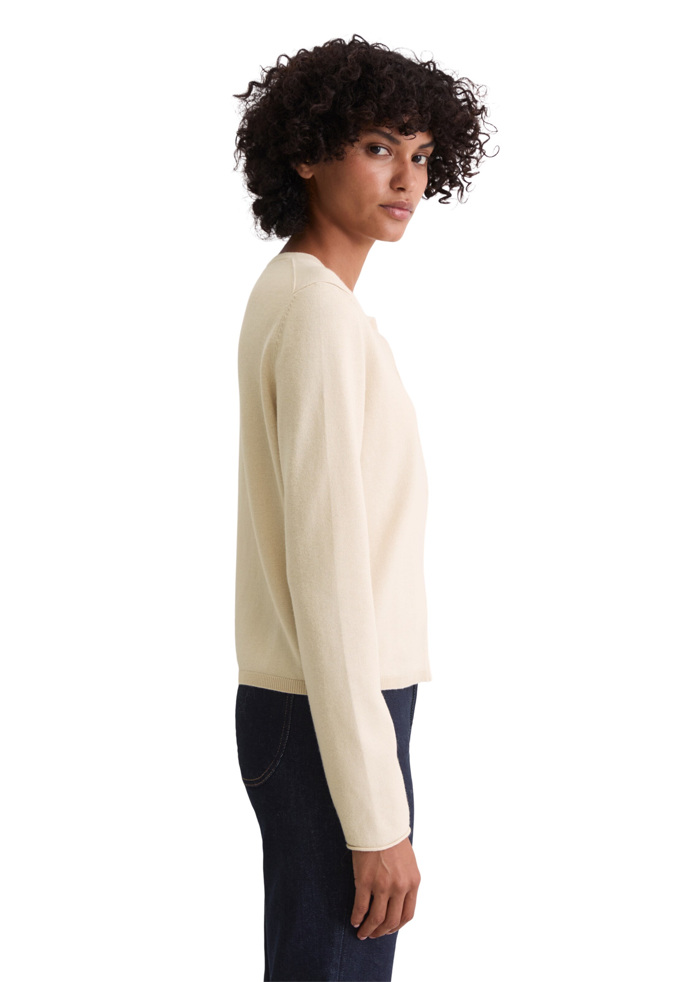 Marc O'Polo Вязаная кофта в Бежевый