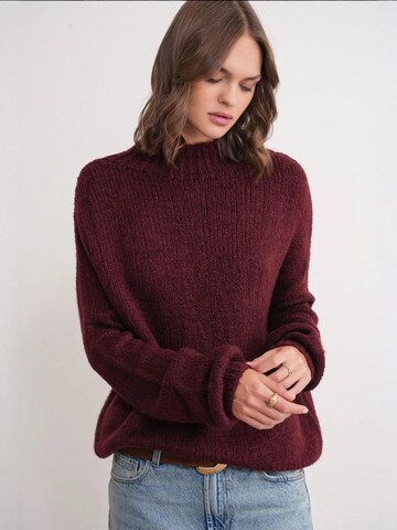 MixRay Sweater in Red