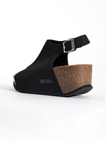 Bayton - Sandalias 'Cruz' en negro