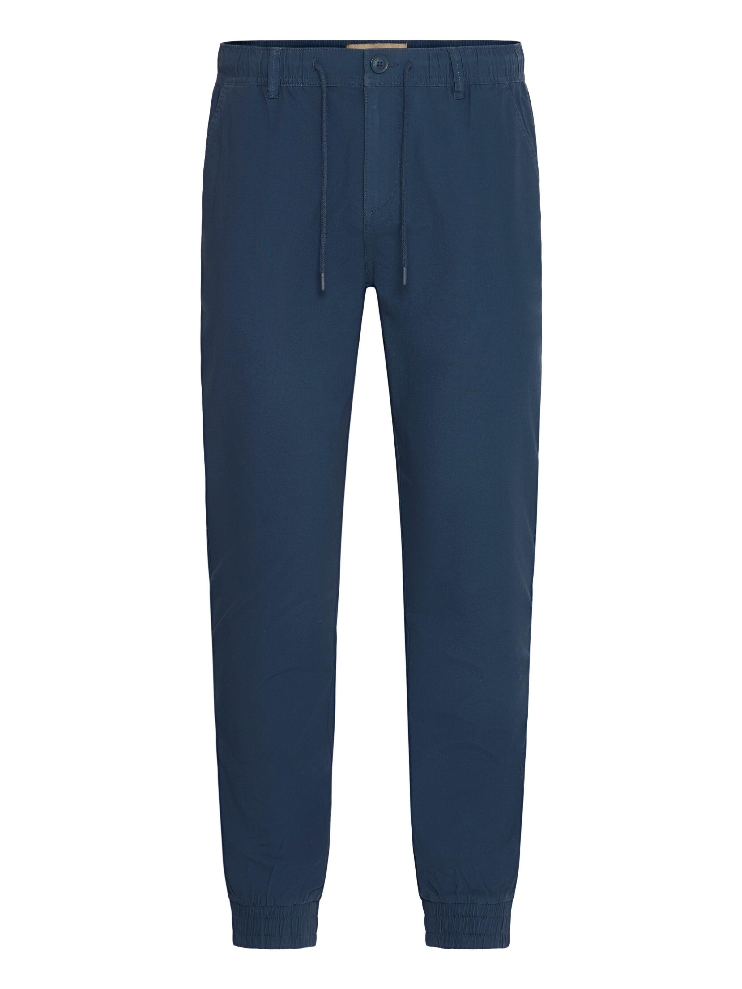 BLEND Regular Chino 'Tiago' in Blauw: voorkant