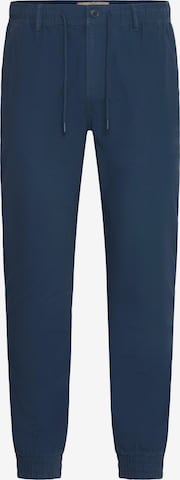 BLEND - Regular Calças chino 'Tiago' em azul: frente