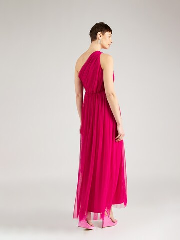 LACE & BEADS Βραδινό φόρεμα 'Naiara' σε ροζ
