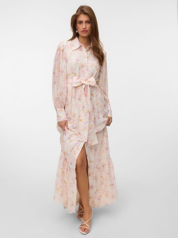 VERO MODA Kleid 'VMTaliha' in Weiß