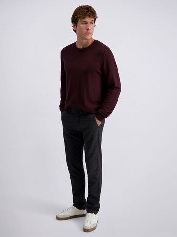 PIERRE CARDIN Regular Trousers 'Calais' in Grey