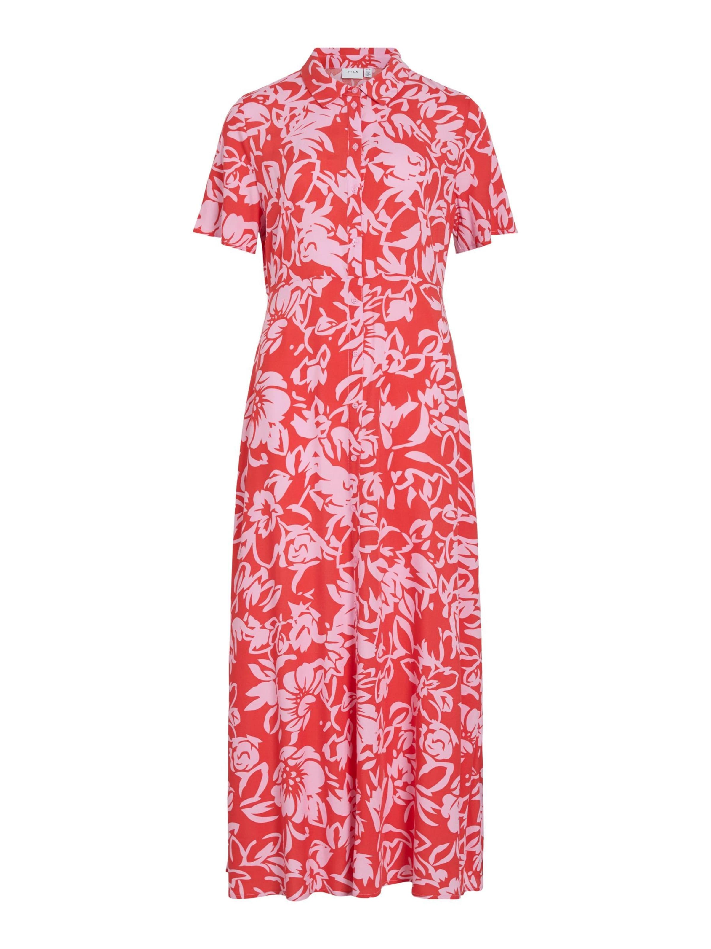 VILA Blusekjole i rød: forside