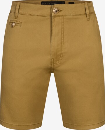 INDICODE JEANS Regular Pants 'Sylvester' in Beige: front