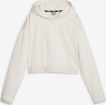 PUMA Athletic Sweatshirt 'Strong Power' in White: front