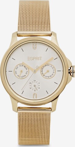 ESPRIT Analoog horloge in Goud: voorkant
