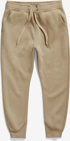 Effilé Pantalon 'Type C' G-Star RAW en beige : devant