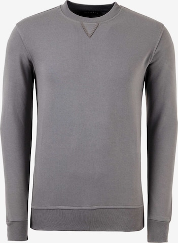 Sweat-shirt Buratti en gris : devant