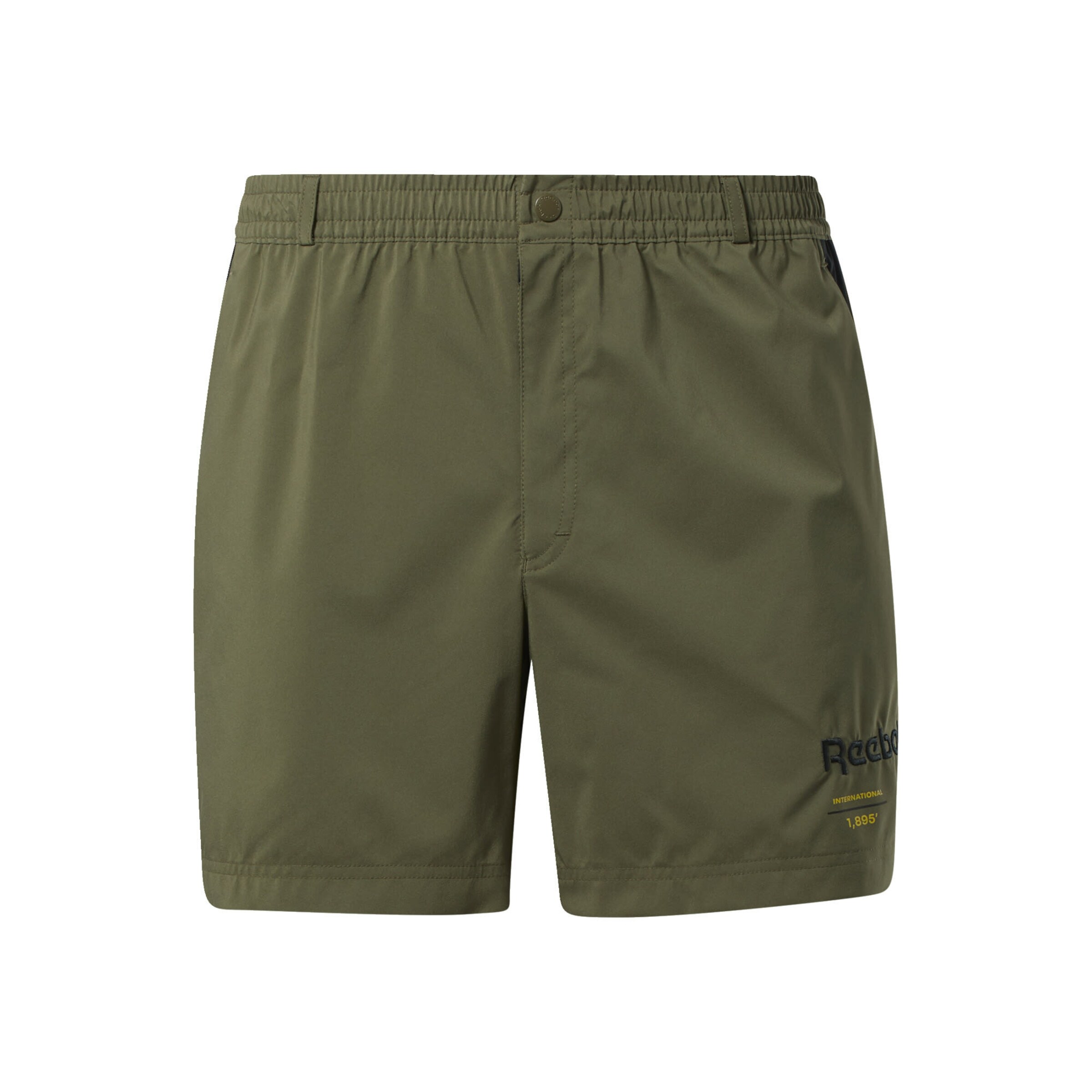 Reebok Regular Pants in Green: front