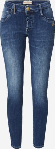 Gang Slimfit Jeans 'Gerda' in Blauw: voorkant