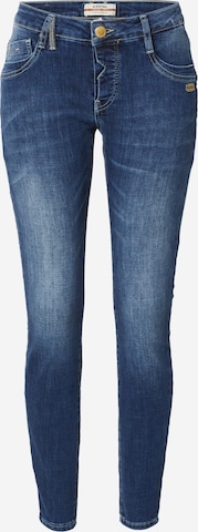 Gang Slimfit Jeans 'Gerda' in Blauw: voorkant