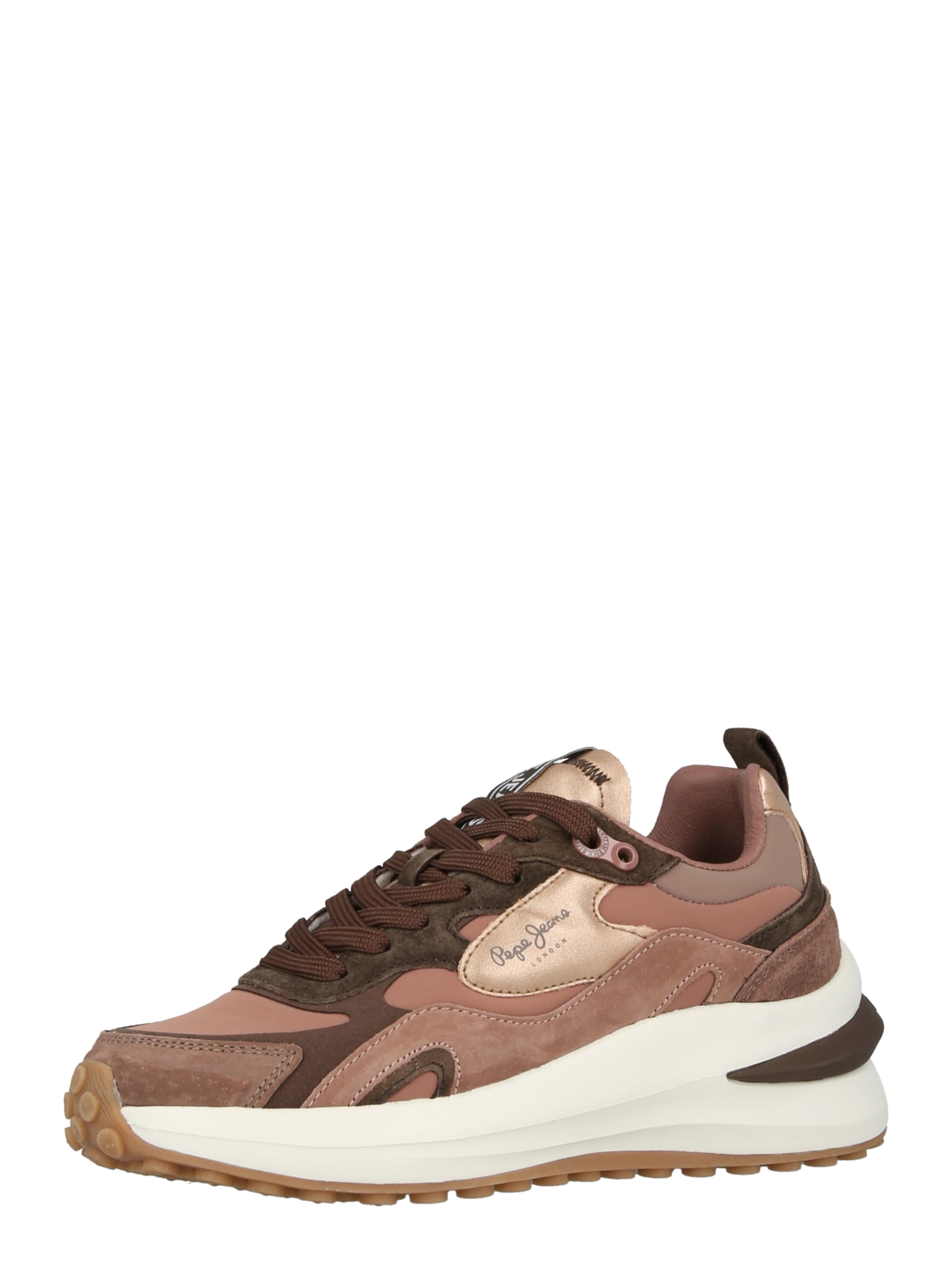 Pepe Jeans Låg sneaker 'WINSLOW FUN' i brun: framsida