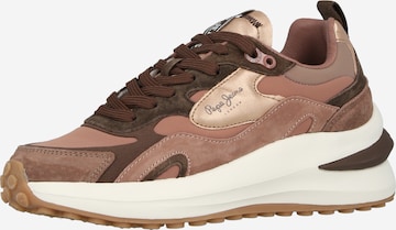 Pepe Jeans Sneaker low 'WINSLOW FUN' i brun: forside