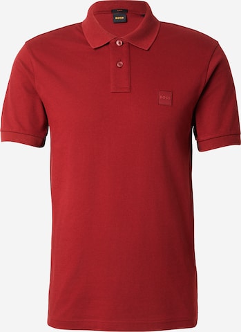 Maglietta 'Passenger' di BOSS in rosso: frontale