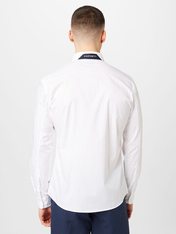Coupe regular Chemise Hackett London en blanc