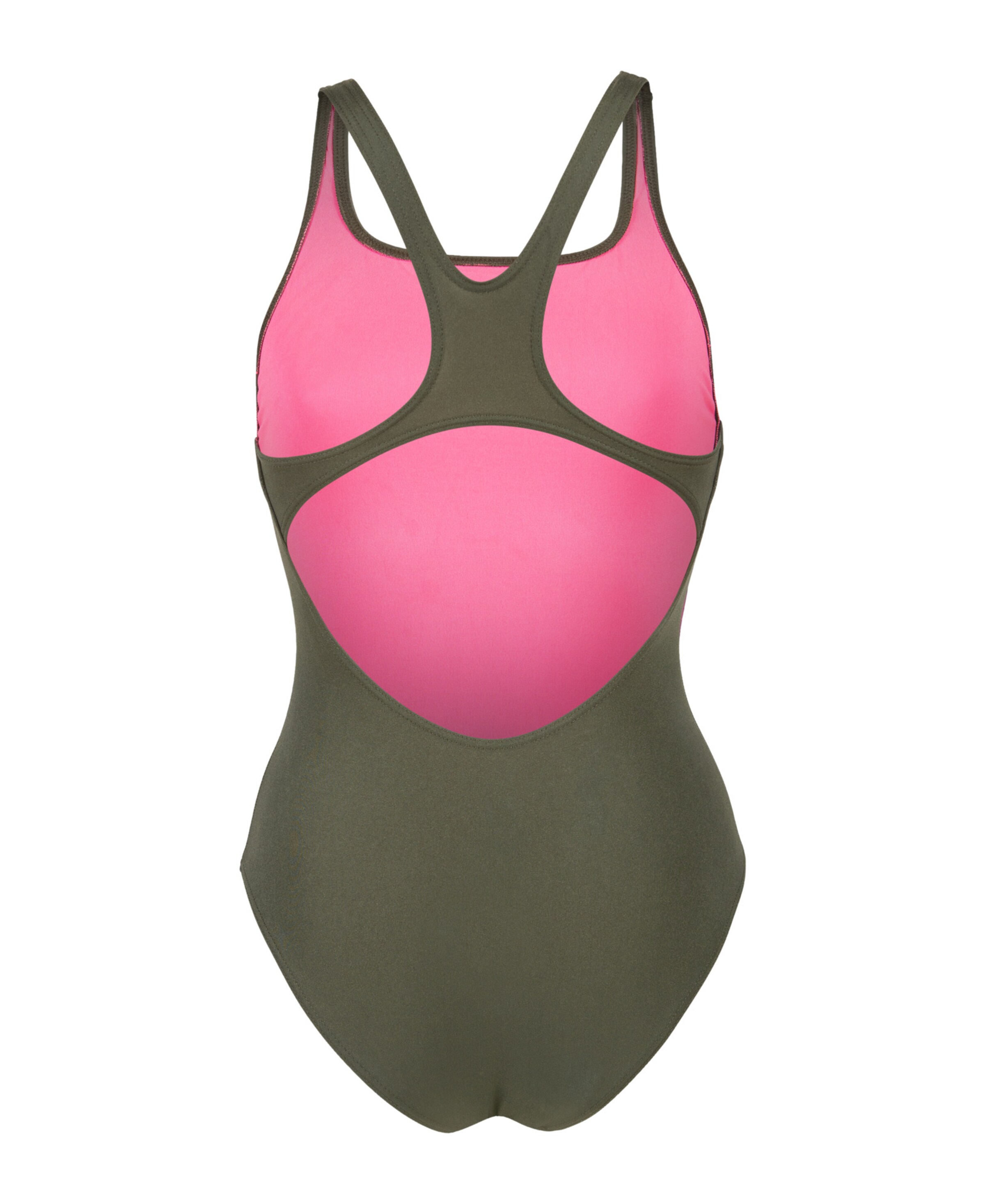 ARENA - Soutien Bustier Fato de banho desportivo 'TEAM PRO SOLID' em verde