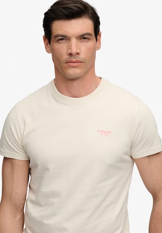 T-Shirt 'Essential' Superdry & Co en beige
