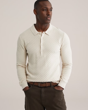 WE Fashion - Jersey en beige: frente