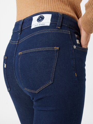 MUD Jeans Skinny Jeansy 'Hazen' w kolorze niebieski