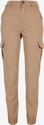 Urban Classics Tapered Cargohose in Beige: predná strana