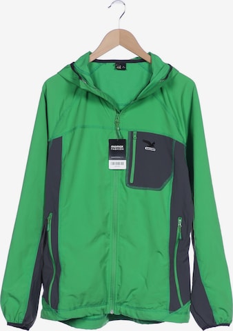 SALEWA Jacket & Coat in L-XL in Green: front