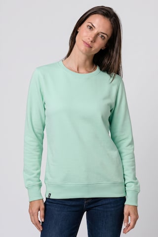 alife & kickin Sweatshirt 'LottaAK A' in Groen: voorkant