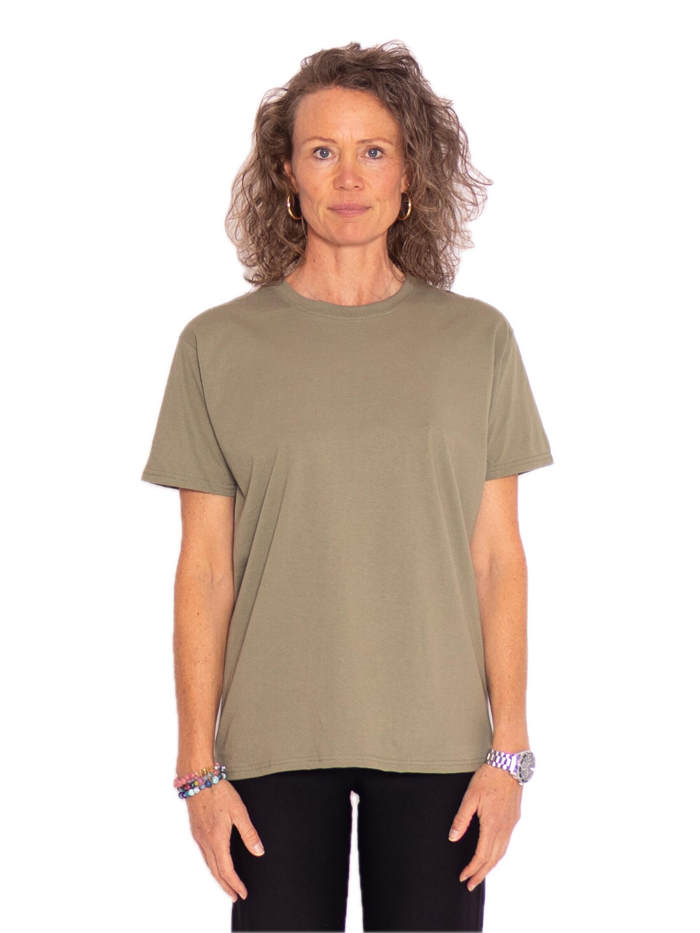 FRUIT OF THE LOOM Shirt 'T-shirt 3-pack' in Green