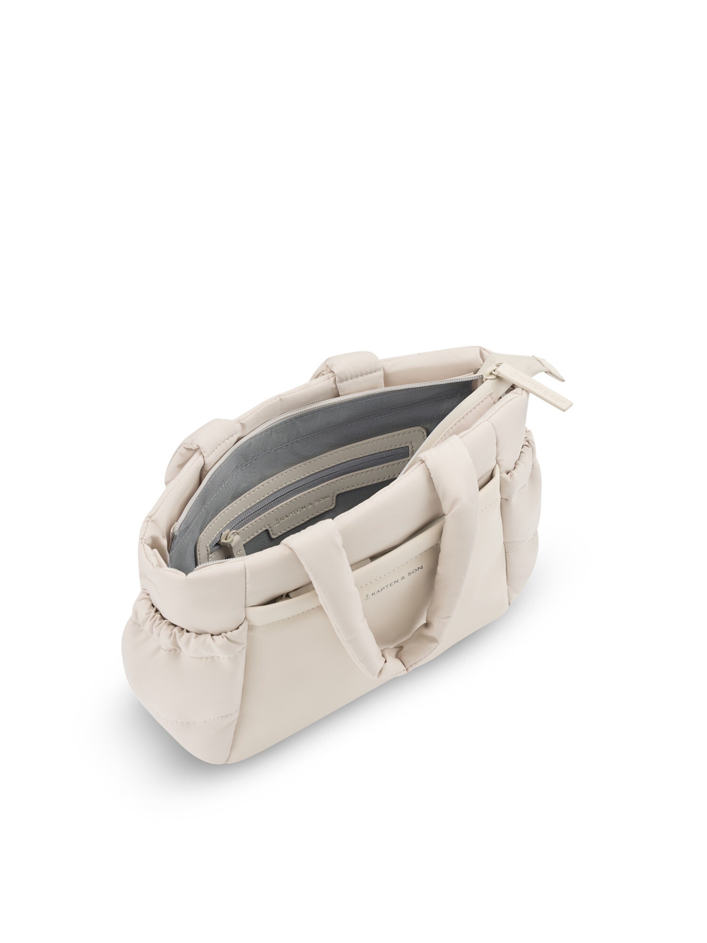Kapten & Son Handtasche 'Hellvi Cloud Small' in Beige