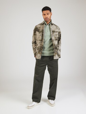 SELECTED HOMME Sweater 'SLHDANE' in Green