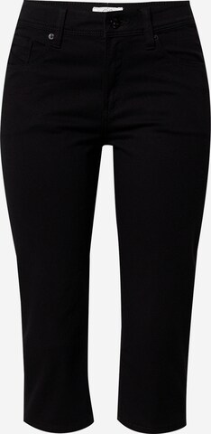 Coupe slim Jean QS en noir : devant