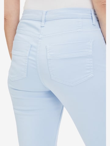 Coupe slim Pantalon Betty Barclay en bleu