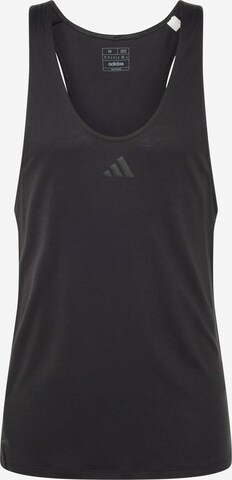 ADIDAS PERFORMANCE Функциональная футболка 'Workout Stringer' в Черный: спереди