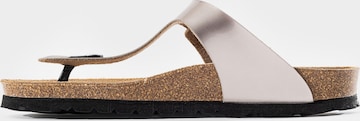 Bayton T-Bar Sandals 'Mercure' in Beige