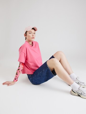 Sweat-shirt 'CHILLI' PIECES en rose